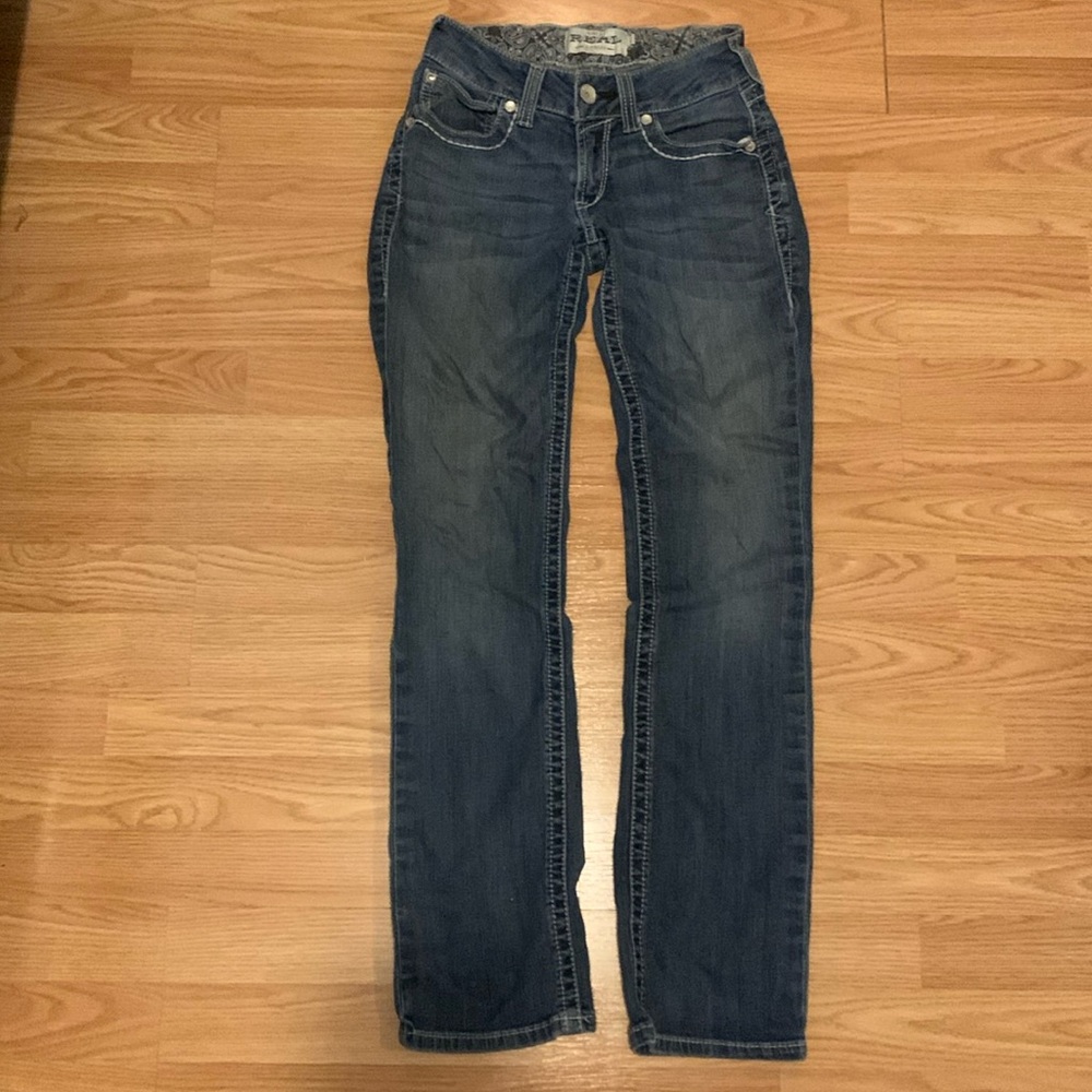 Ariat Mid Rise Straight Jeans